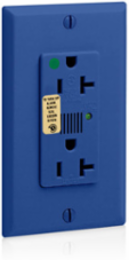 Surge Protective Duplex Receptacle Outlet, 20 Amp, 125 Volt, Hospital Grade