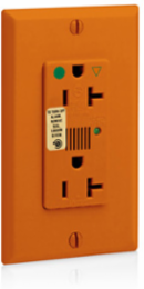 Decora Plus 20 Amp Surge Protective Duplex Receptacle, 125 Volt, Hospital Grade