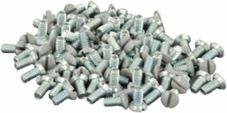5/16 Inch Oval Head Milled Slot Replacement Wallplate Screws, 6-32 Thread