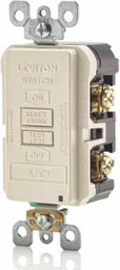 20 Amp, Blank Face AFCI with LED Indicator Light