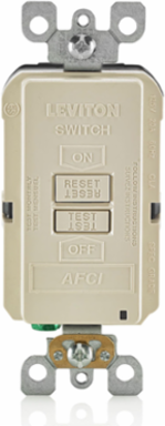 20 Amp, Blank Face AFCI with LED Indicator Light