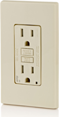 15 Amp, Tamper-Resistant AFCI Outlet with LED Indicator Light