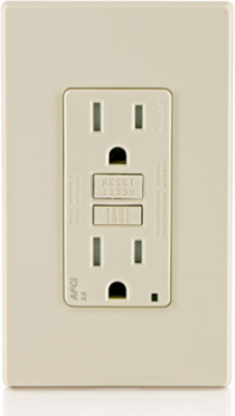 15 Amp, Tamper-Resistant AFCI Outlet with LED Indicator Light