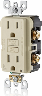 15 Amp, Tamper-Resistant AFCI Outlet with LED Indicator Light