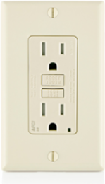 15 Amp, Tamper-Resistant AFCI Outlet with LED Indicator Light