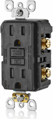 15 Amp Tamper-Resistant AFCI Outlet with LED Indicator Light, 125 Volt
