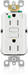 15 Amp SmartlockPro AFCI Duplex Receptacle, Hospital Grade, Tamper-Resistant, 125 Volt