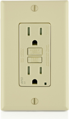 15 Amp Tamper-Resistant AFCI Outlet, 125 Volt, with LED Indicator Light