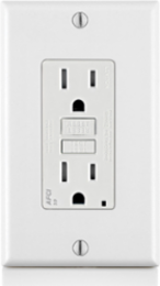 15 Amp Tamper-Resistant AFCI Outlet with LED Indicator, 125 Volt
