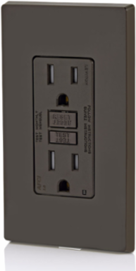 15 Amp, Tamper-Resistant AFCI Outlet with LED Indicator Light