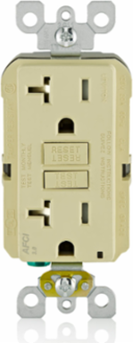20 Amp, Tamper-Resistant AFCI Outlet with LED Indicator Light