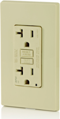 20 Amp, Tamper-Resistant AFCI Outlet with LED Indicator Light