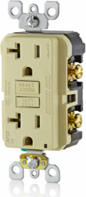 20 Amp, Tamper-Resistant AFCI Outlet with LED Indicator Light