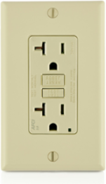20 Amp, Tamper-Resistant AFCI Outlet with LED Indicator Light