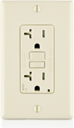 20 Amp, Tamper-Resistant AFCI Outlet with LED Indicator Light