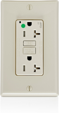 20 Amp AFCI Tamper-Resistant Duplex Receptacle, Heavy-Duty Hospital Grade, 125 VAC