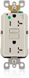 20 Amp AFCI Tamper-Resistant Duplex Receptacle, Heavy-Duty Hospital Grade, 125 VAC