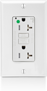 20 Amp AFCI Duplex Receptacle, Hospital Grade, Tamper-Resistant, 125 Volt