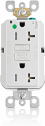 20 Amp AFCI Duplex Receptacle, Hospital Grade, Tamper-Resistant, 125 Volt