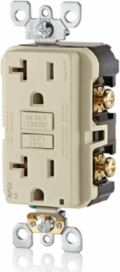20 Amp, Tamper-Resistant AFCI Outlet with LED Indicator Light