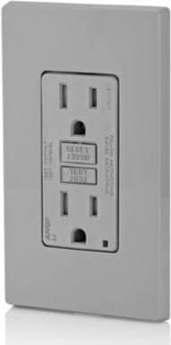 15 Amp Self-Test Tamper-Resistant AFCI/GFCI Outlet 125 Volt