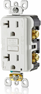 20 Amp Self-Test Tamper-Resistant Dual-Function AFCI/GFCI Outlet, 125 Volt