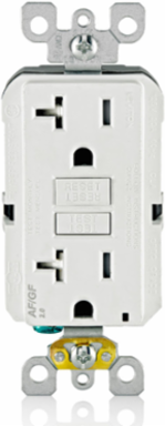 20 Amp Self-Test Tamper-Resistant Dual-Function AFCI/GFCI Outlet, 125 Volt