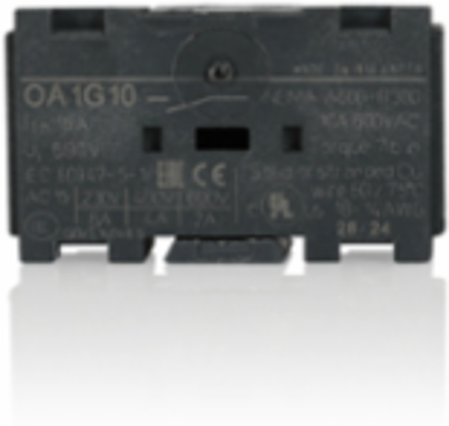 Non-Fused Auxiliary Contact 10 A 600 V for 30/60/80 Amp Safety Disconnect Switches