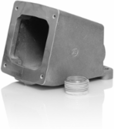 Metallic Back Box for 20/30 Amp Pin & Sleeve Devices, Die Cast Aluminum, 1 Inch NPT