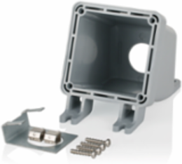 Non-Metallic Back Box 32 cu in, 20/30 A, PBT Material, 1 Inch Hub Size