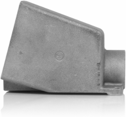 Metallic Pin & Sleeve Back Box, 60 Amp, Die Cast Aluminum, 1.5 Inch NPT