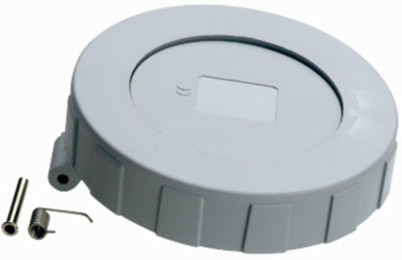 Closure Cover for 60 Amp Pin & Sleeve Receptacles, 3-5 Wire, IP67, Watertight, Gray