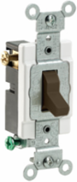 20 Amp 3-Way Toggle Switch, Quiet, Commercial Spec Grade, 120/277 Volt