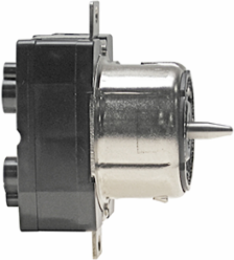 50 Amp Locking Flush Mount Receptacle, 480 Volt, 3-Phase, Impact-Resistant Nylon