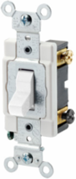 20 Amp Double-Pole Toggle Switch, 120/277 Volt, Commercial Spec Grade
