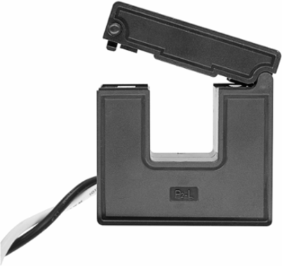 Current Transformer, Split Core, 100A, 333mV, 1 Inch x 1 Inch Opening, 144 Inch Lead