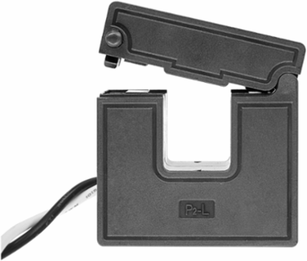 Split Core Current Transformer 400A, 1.25 x 1.25 Inch, 333mV, 144 Inch Lead