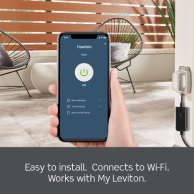 Decora Smart Plug, Outdoor, Wi-Fi