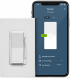 Decora Smart Dimmer Switch, Wi-Fi, 300W LED/CFL, 600W Incandescent, Requires Neutral Wire