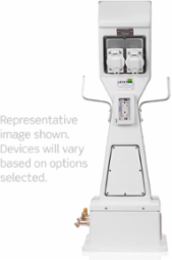 Docksider Power Pedestal, Dual Side, Single-Phase Loop Bus Bar