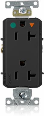 20 Amp Decora Plus Heavy-Duty Hospital Grade Duplex Receptacle, 125 Volt