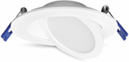 Adjustable Slim Downlight with Selectable CCT, 4-inch Round Aperture