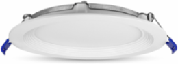 Baffle Slim Downlight with Selectable CCT, 6-inch Round Aperture