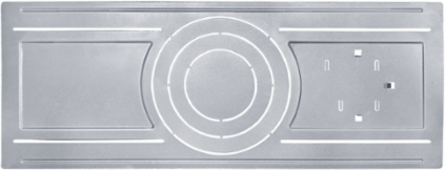 Universal Fit New Construction Mounting Plate for 4-, 6- and 8-Inch Round Slim Series Downlights