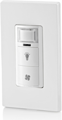 Decora Humidity Sensor & Fan Control with Light Switch, 1/4 HP