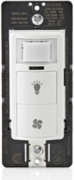 Decora Humidity Sensor & Fan Control with Light Switch, 1/4 HP