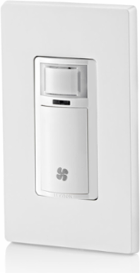Decora Humidity Sensor & Fan Control Switch, 1/4 HP, 600W Incandescent, 300W LED/CFL