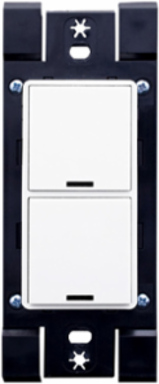 Lumina RF Keypad Room Controller, 2-Button, Bluetooth, 120-277VAC