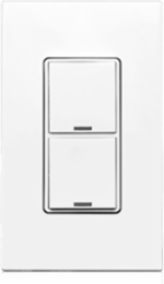 Lumina RF Keypad Room Controller, 2-Button, Bluetooth, 120-277VAC