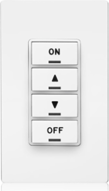 Lumina RF Keypad Room Controller, 4 Button, Bluetooth, 120-277VAC